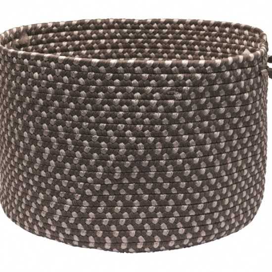 Colonial Mills Basket Tiburon Misted Gray Round