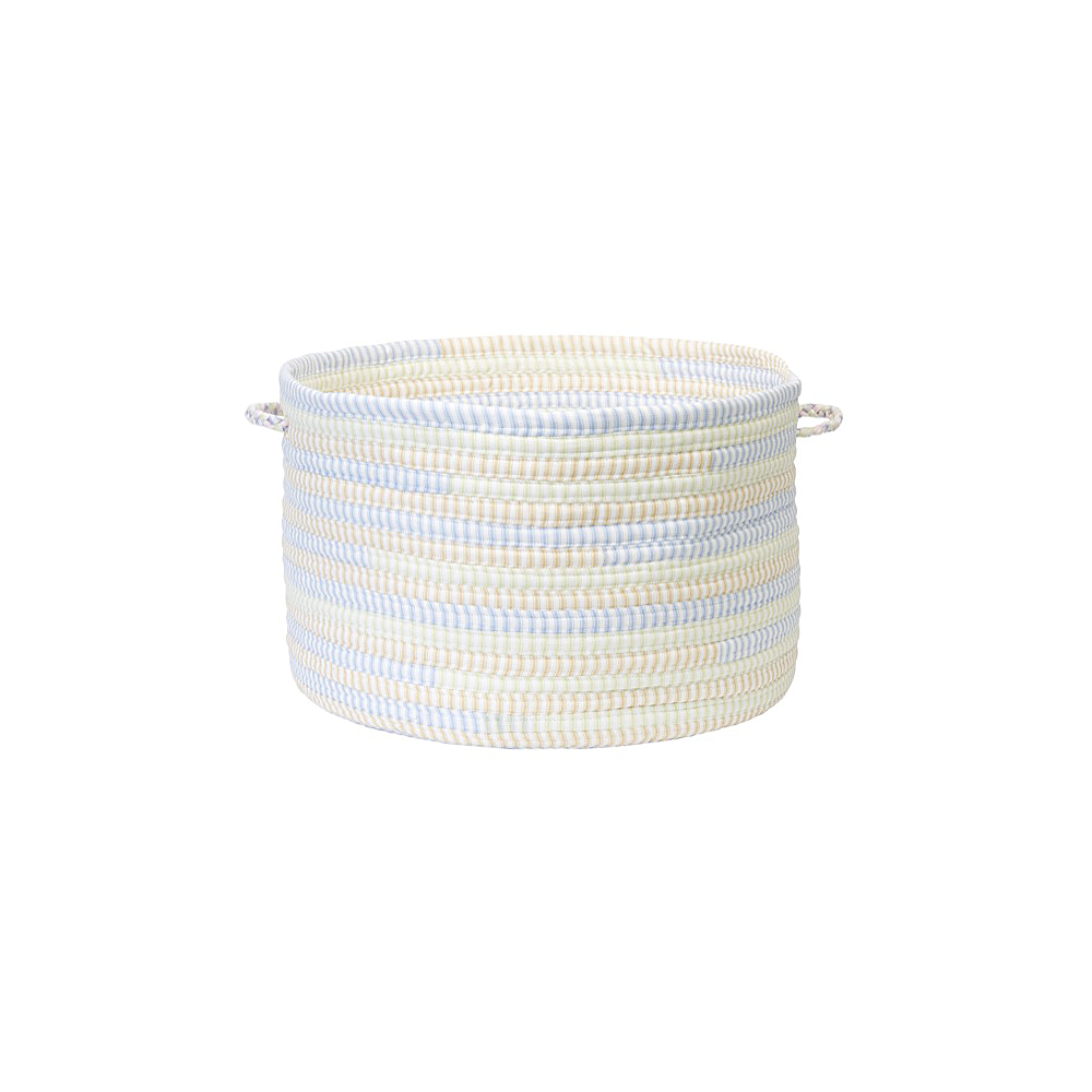 Colonial Mills Basket Ticking Stripe Starlight Round Colonial Mills Basket Ticking Stripe Starlight Round