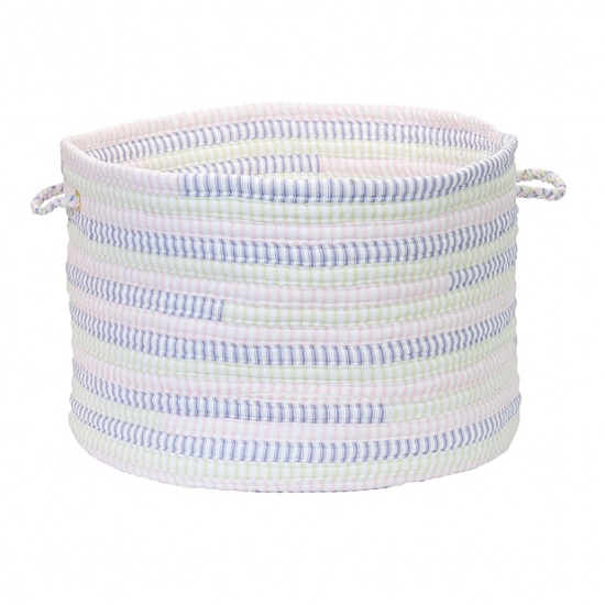 Colonial Mills Basket Ticking Stripe Dreamland Round