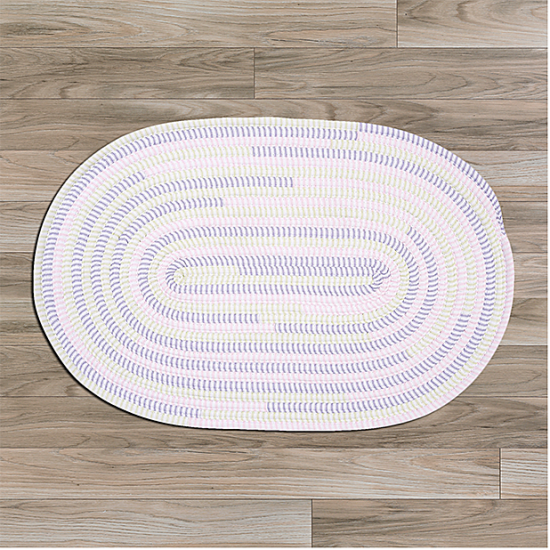 Colonial Mills Rug Ticking Stripe Oval Dreamland Runner (Oval)