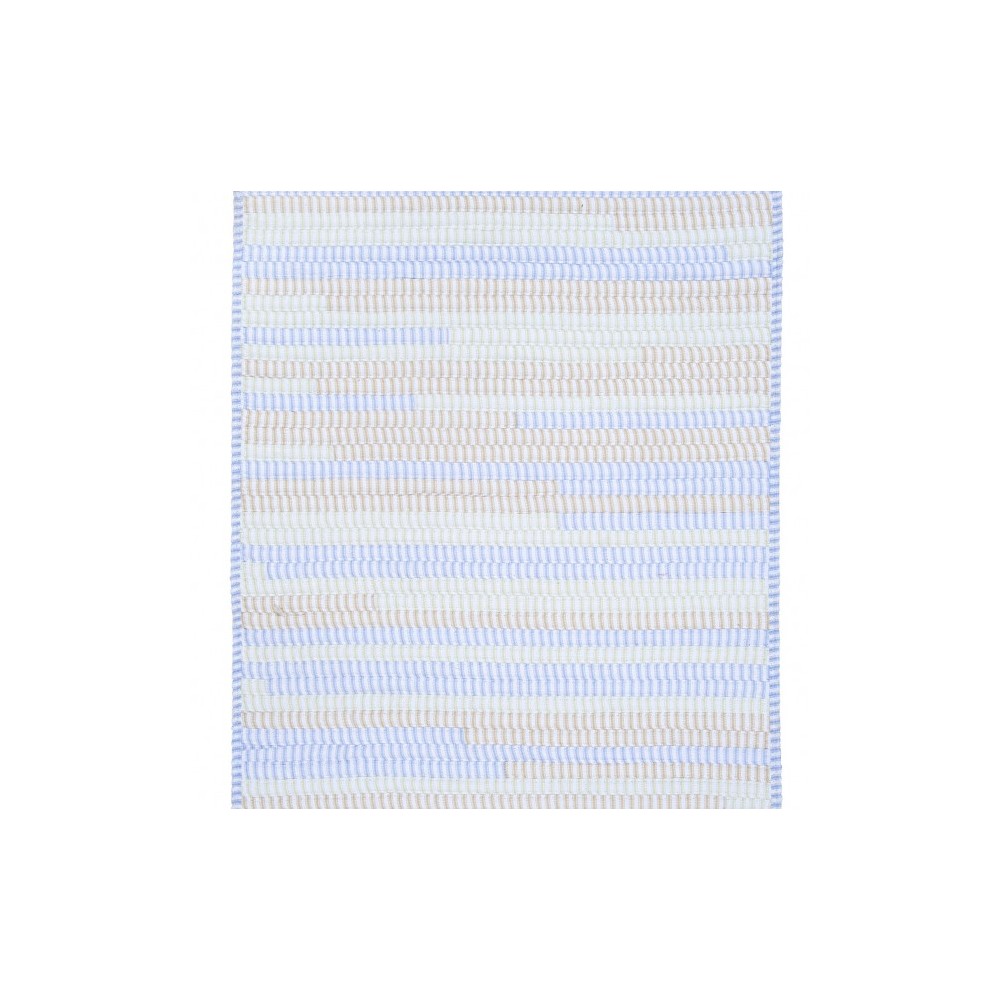 Colonial Mills Rug Ticking Stripe Rectangle Starlight Runner (Rectangle)