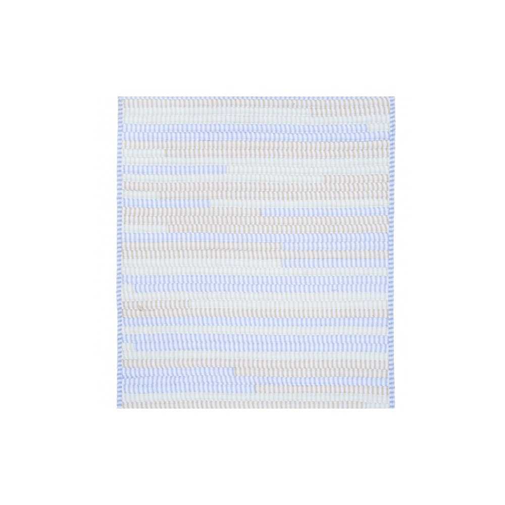 Colonial Mills Rug Ticking Stripe Rectangle Starlight Square