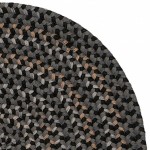 Colonial Mills Rug Tinta Black Runner (Oval)