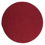 Colonial Mills Rug Tortuga Red Round