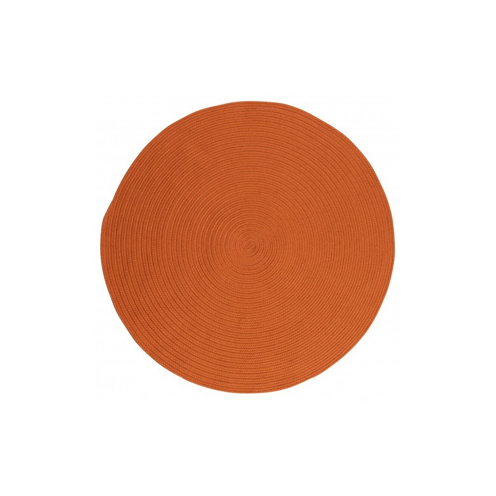 Colonial Mills Rug Tortuga Orange Round