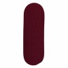 Colonial Mills Rug Tortuga Burgundy Runner (Oval)