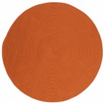 Colonial Mills Rug Tortuga Orange Round