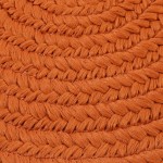 Colonial Mills Rug Tortuga Orange Round