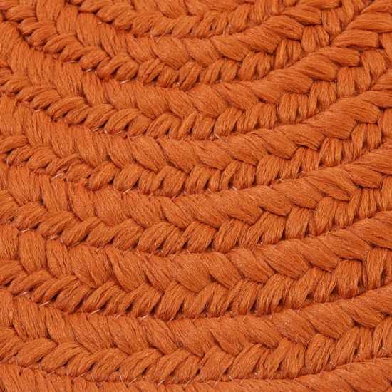 Colonial Mills Rug Tortuga Orange Round