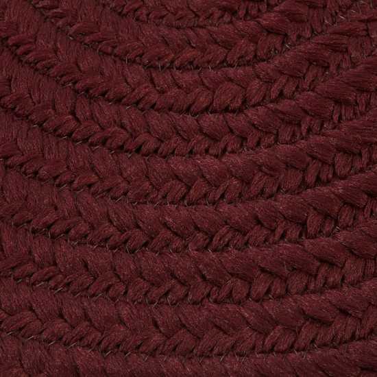 Colonial Mills Rug Tortuga Burgundy Round