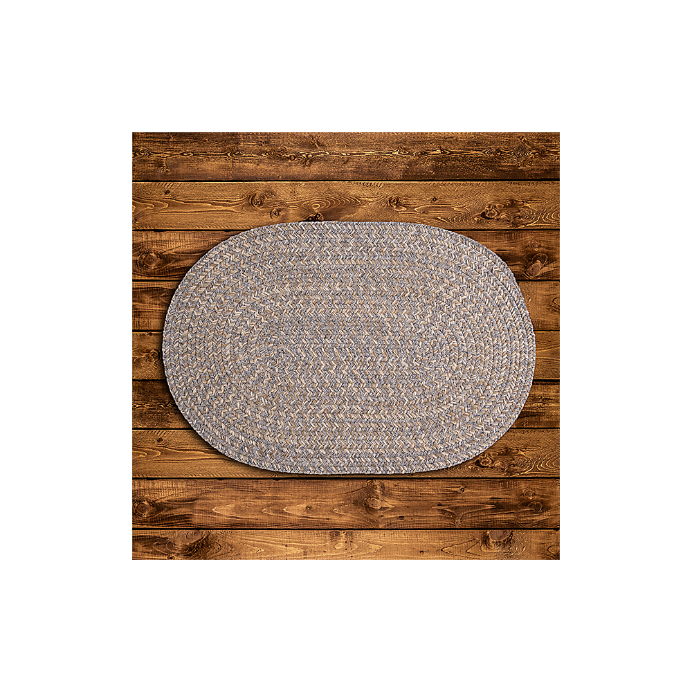 Colonial Mills Rug Tremont Gray Oval