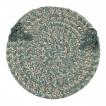 Colonial Mills Chair Pad Tremont Teal Chair Pad