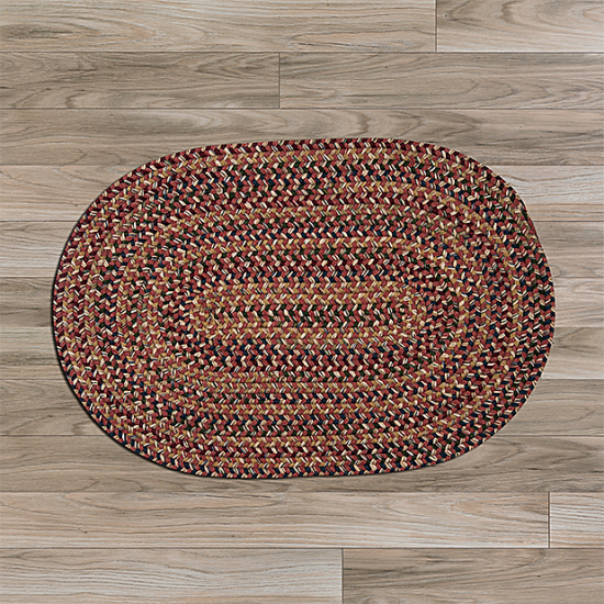 Colonial Mills Rug Twilight Rosewood Oval