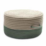 Colonial Mills Pouf Two-Tone Pouf Moss Green Round