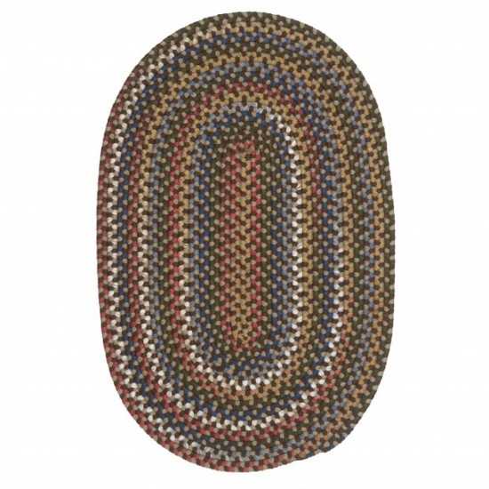 Colonial Mills Rug Wayland Oval Brown Oval