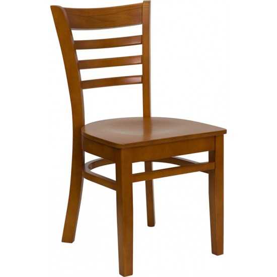 Ladder Back Cherry Wood Restaurant Chair