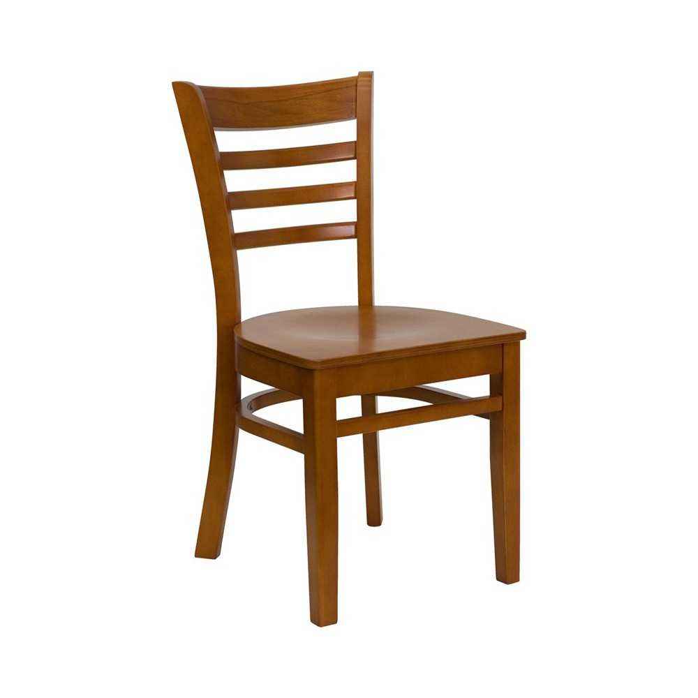 Ladder Back Cherry Wood Restaurant Chair