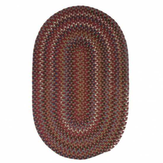 Colonial Mills Rug Wayland Oval Red Oval