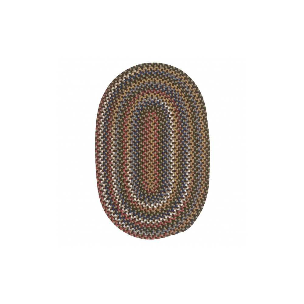 Colonial Mills Rug Wayland Oval Brown Oval