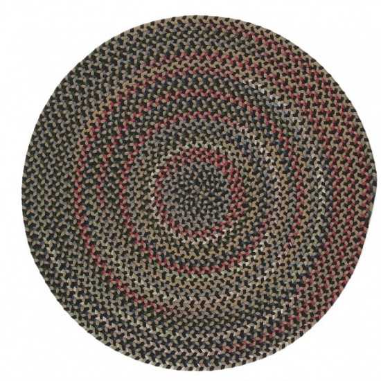 Colonial Mills Rug Wayland Round Black Round