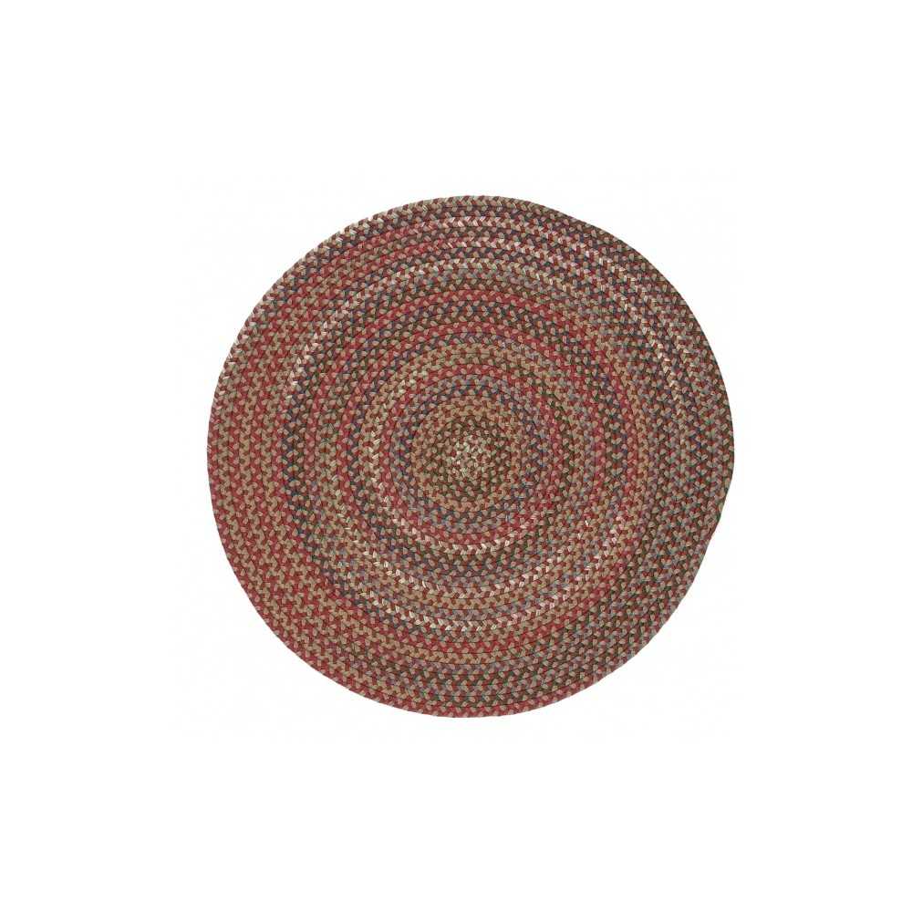 Colonial Mills Rug Wayland Round Red Round