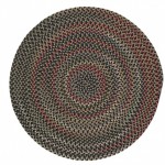 Colonial Mills Rug Wayland Round Black Round