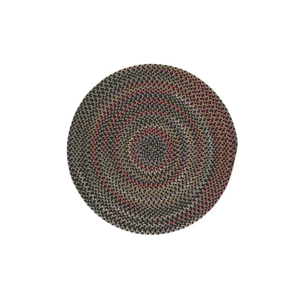 Colonial Mills Rug Wayland Round Black Round