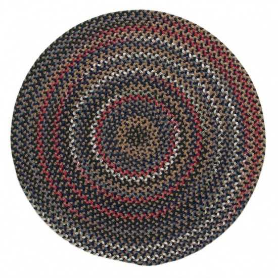 Colonial Mills Rug Wayland Round Navy Round