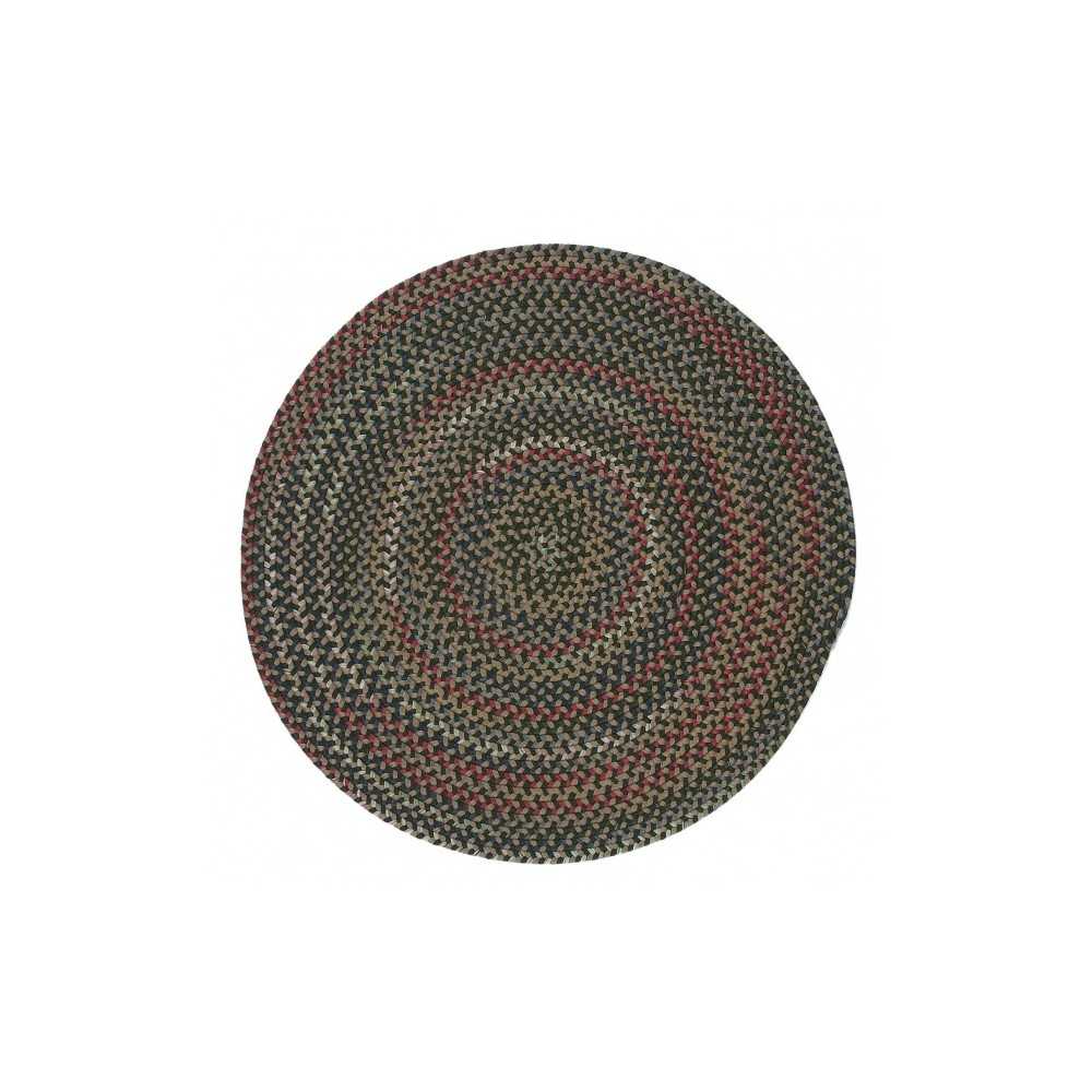 Colonial Mills Rug Wayland Round Green Round