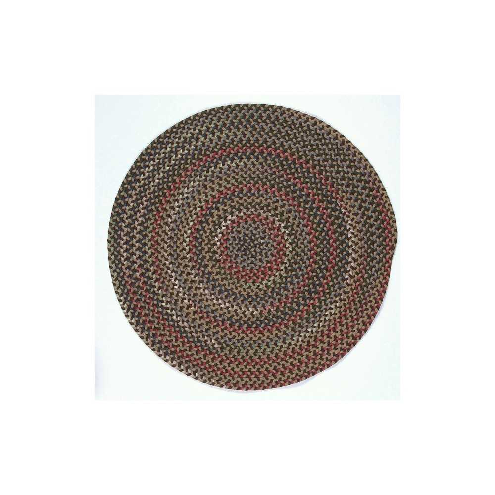 Colonial Mills Rug Wayland Round Brown Round