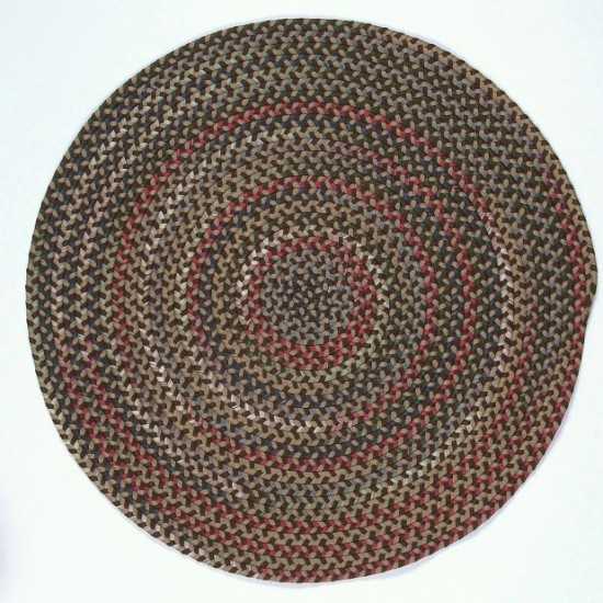 Colonial Mills Rug Wayland Round Brown Round