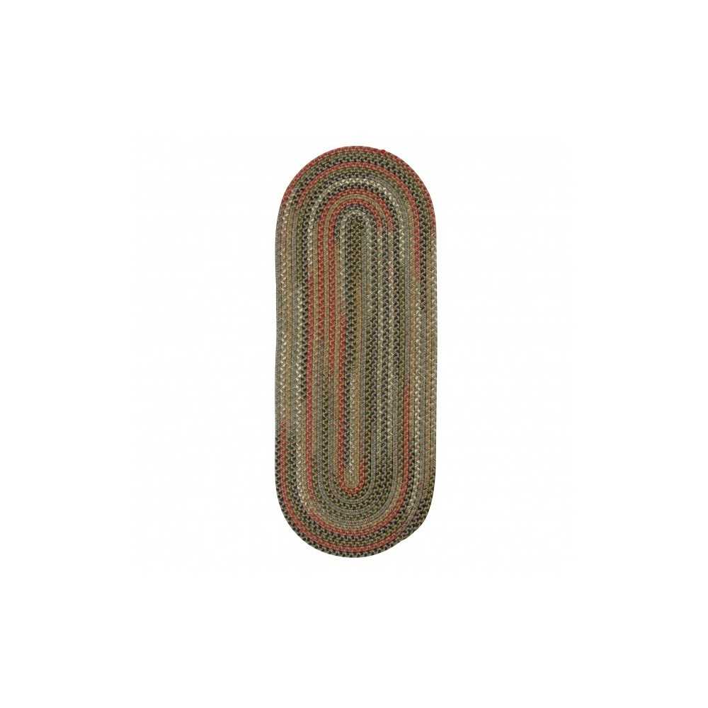 Colonial Mills Rug Wayland Runner Olive Runner (Oval) Colonial Mills Rug Wayland Runner Olive Runner (Oval)