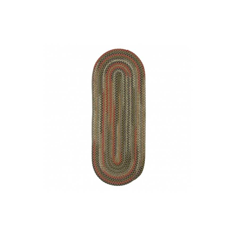 Colonial Mills Rug Wayland Runner Olive Runner (Oval)