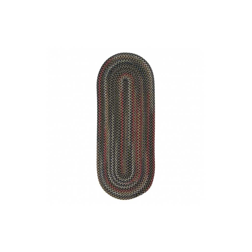 Colonial Mills Rug Wayland Runner Navy Runner (Oval) Colonial Mills Rug Wayland Runner Navy Runner (Oval)
