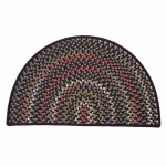 Colonial Mills Rug Wayland Slice Black Slice