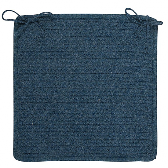 Colonial Mills Chair Pad Westminster Federal Blue Chair Pad