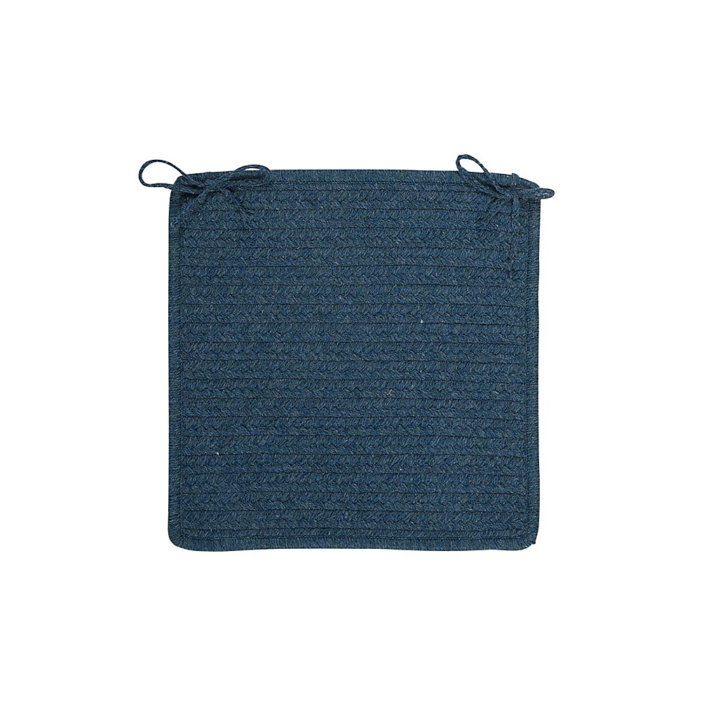 Colonial Mills Chair Pad Westminster Federal Blue Chair Pad