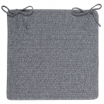 Colonial Mills Chair Pad Westminster Light Gray Chair Pad