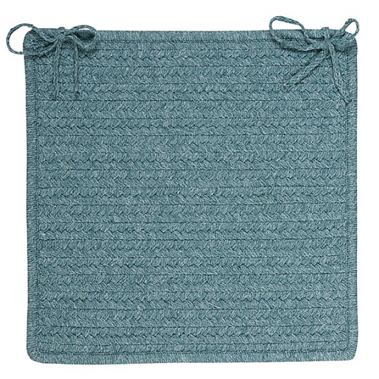 Colonial Mills Chair Pad Westminster Teal Chair Pad