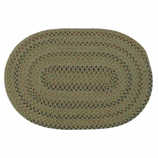 Colonial Mills Rug Winfield Green Runner (Oval)