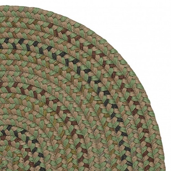 Colonial Mills Rug Winfield Green Runner (Oval)