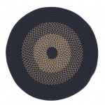 Colonial Mills Rug Winterhold Round Navy Round