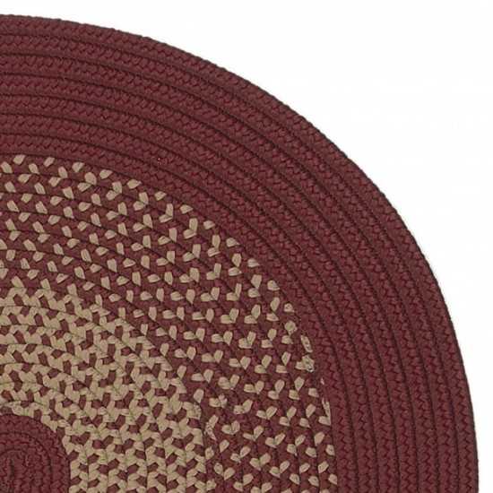 Colonial Mills Rug Winterhold Round Red Round