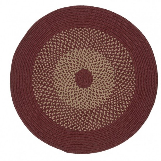 Colonial Mills Rug Winterhold Round Red Round