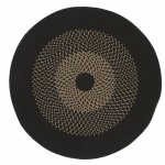 Colonial Mills Rug Winterhold Round Black Round