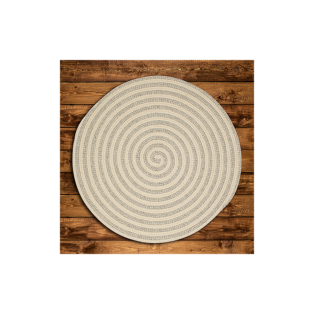 Colonial Mills Rug Woodland Round Light Gray Round