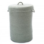 Colonial Mills Hamper Wool Blend Hamper w/ lid Moss Green Hamper