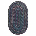 Colonial Mills Rug Worley Oval Navy Oval