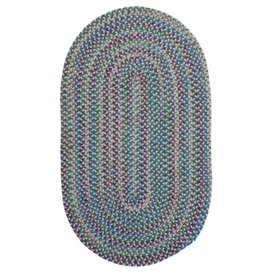 Colonial Mills Rug Worley Oval Blue Oval