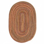 Colonial Mills Rug Worley Oval Orange Oval